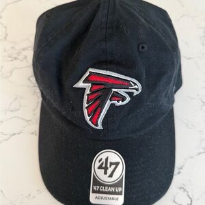 47 Clean Up Black Atlanta Falcon’s Hat